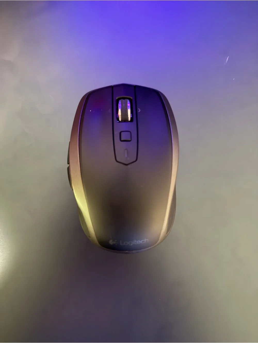Logitech MX anywhere 2 Wireless Black gaming mouse pre owned